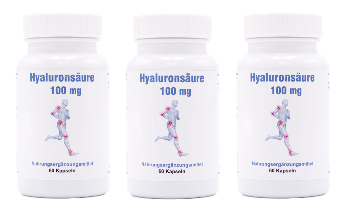 Hyaluronsäure mit Kollagen 3er Pack